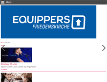 Tablet Screenshot of equippers.ch